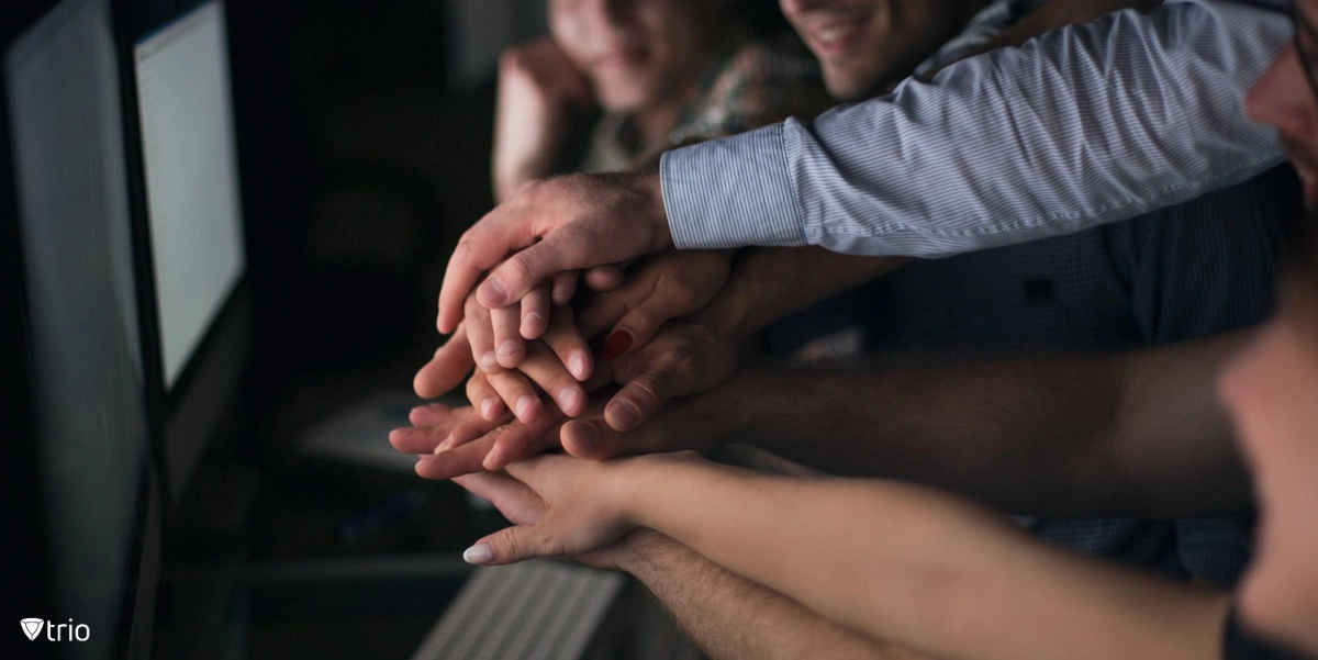 Through IT/business collaboration employees put hands in hand to achieve higher results for your company
