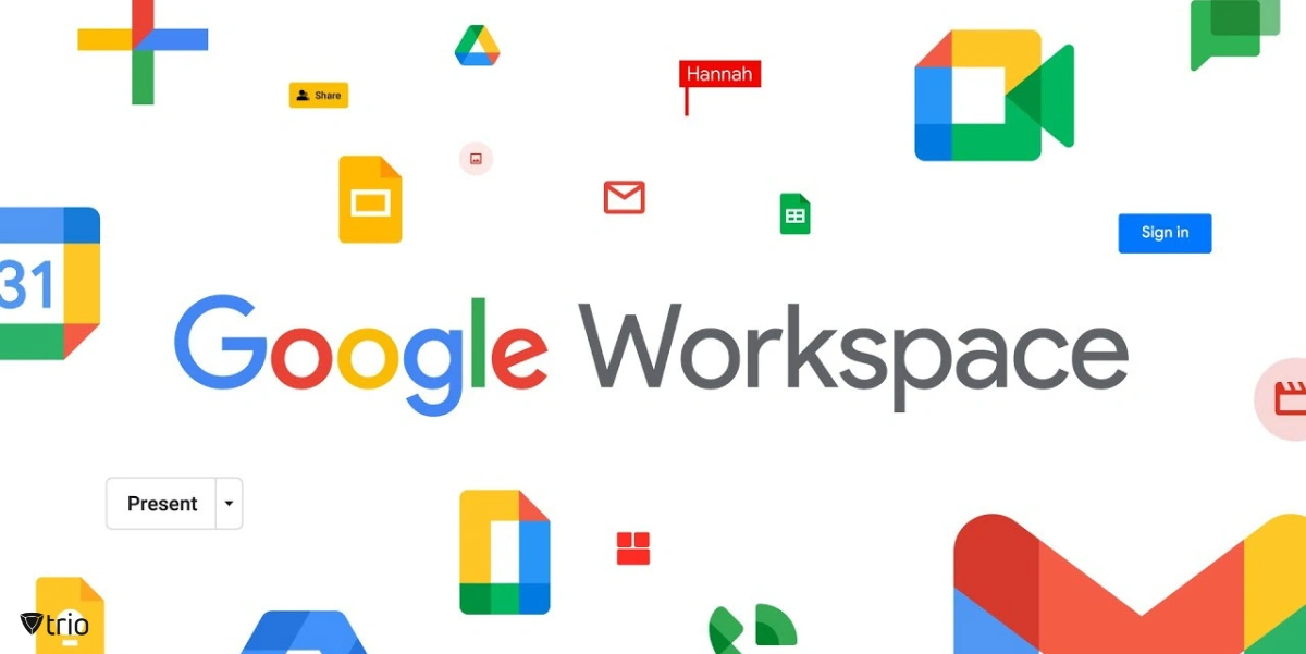 Main tools and features of Google Workspace