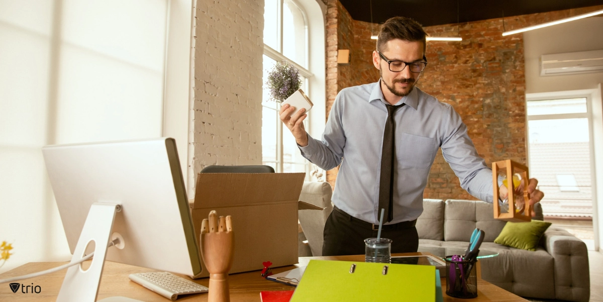 businessman bringing his own device to the office