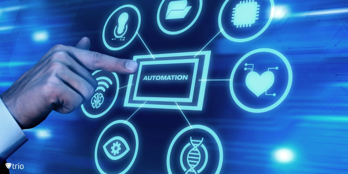 Abstraktes Bild, das IT-Automatisierungs-MDM-Lösungen darstellt
