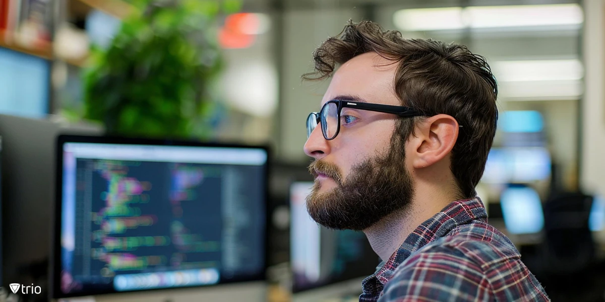 Data Scientist arbeitet mit Active Directory