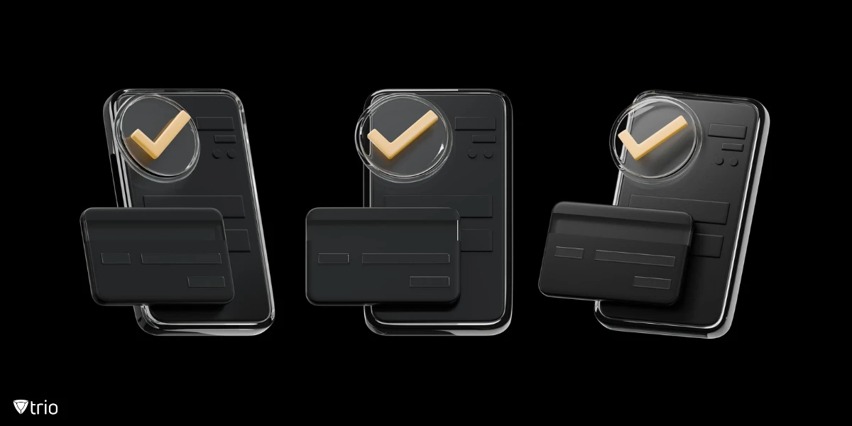 pci compliance audit checklist] [three black phones with a checkmark and three credit cards on it