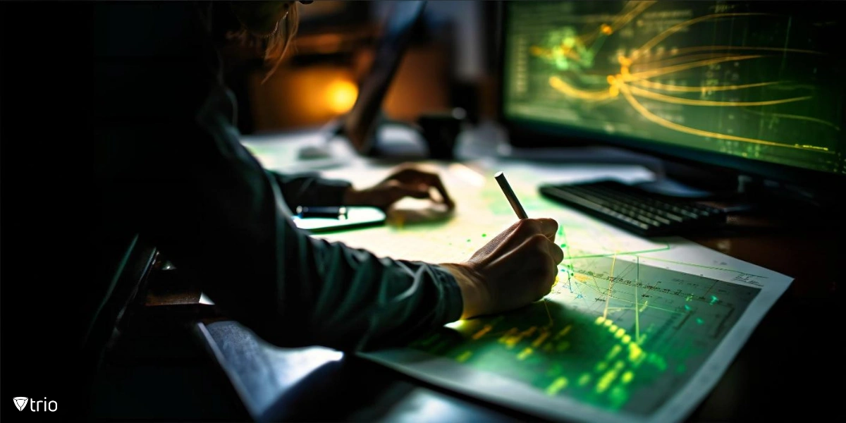 Cybersicherheitsexperte erstellt eine Cybersicherheits-Tabletop-Übung