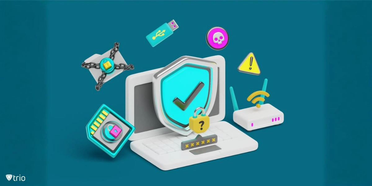Illustration of computer secured by Early Launch Anti-Malware Protection