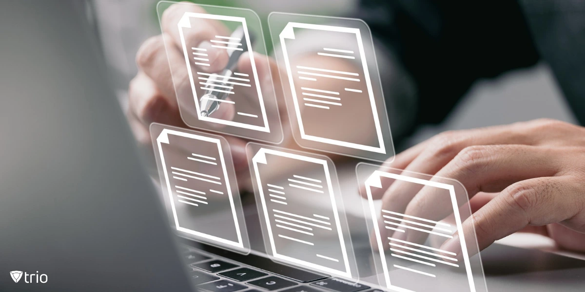 IT professional using MDM to optimize their corporate directory management on a laptop